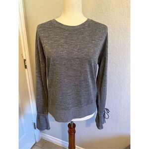 Paige Size Small Keily Tie Cuff Long Sleeve Top